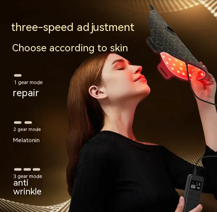 Red light therapy mask